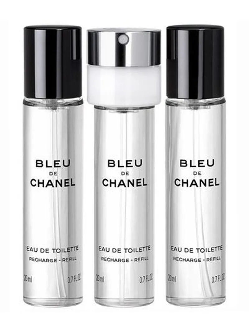 Chanel Bleu De Chanel EDT For Men 3Pcs × 20ML Set