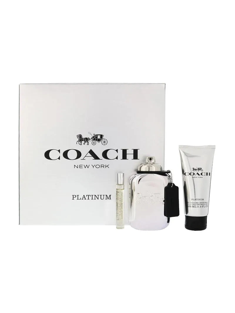 Coach Platinum EDP For Men 100ML Set