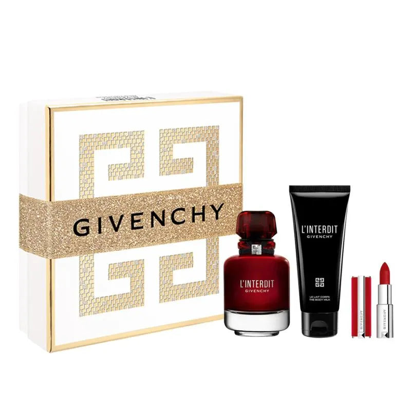 Givenchy L'Interdit Rouge EDP For Women 80ML Set