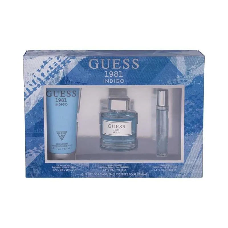 Guess 1981 Indigo EDT For Women 100ML Set