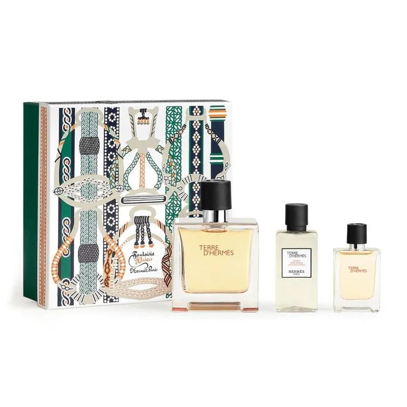 Hermes Terre D'Hermes Parfum For Men 75ML Set