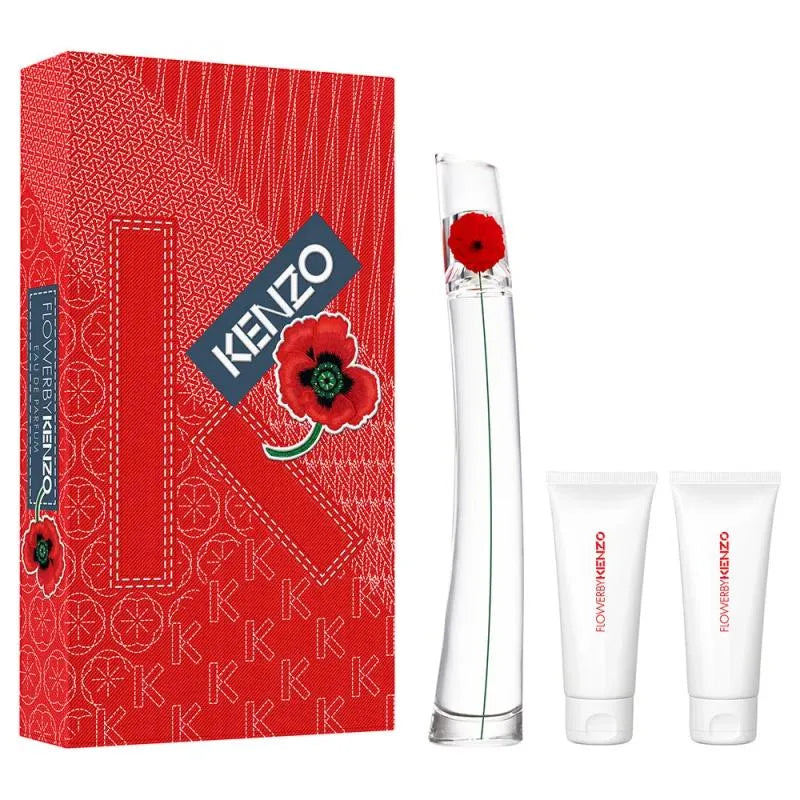 Kenzo Flower EDP For Women 100ML Set – Fragrance Perfumes