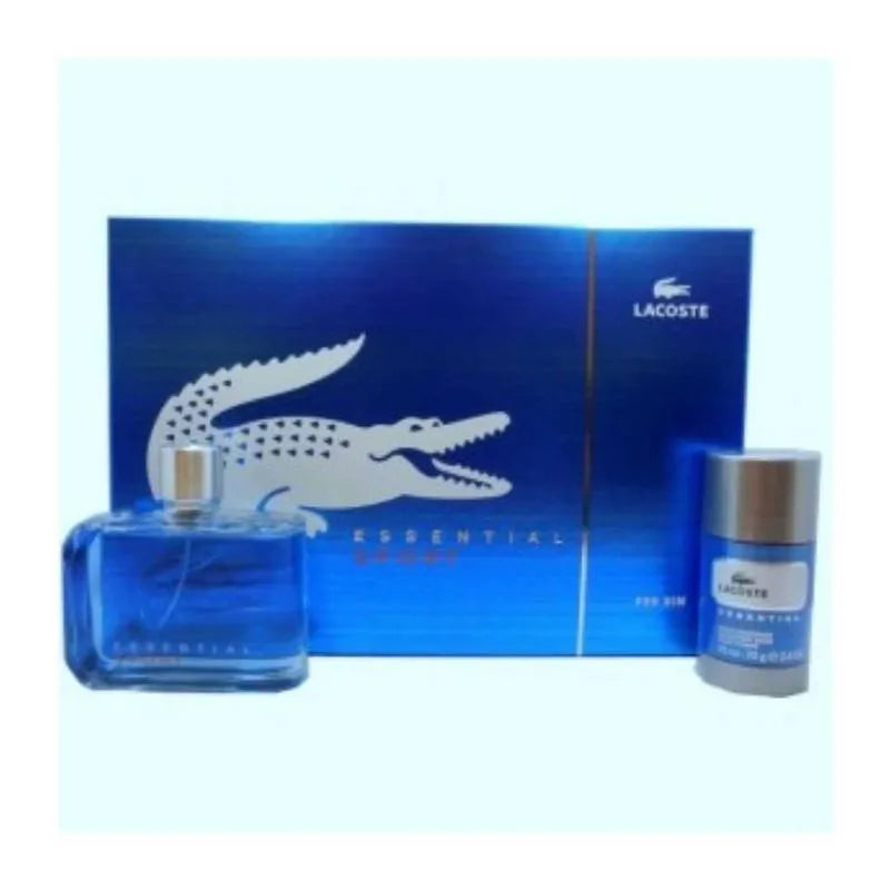 Lacoste Essential Sport EDT For Men 125ML Set
