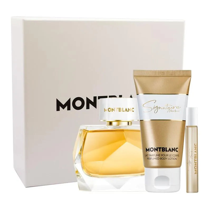 Mont Blanc Siginature Absolu EDP For Women 90ML Set