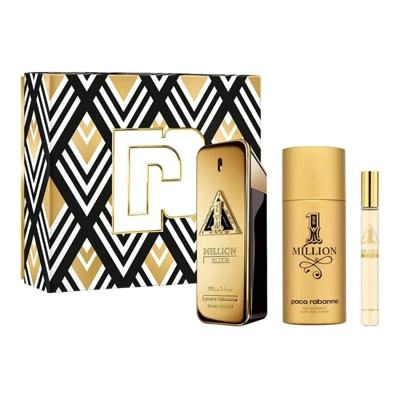 Paco Rabanne 1 Million Elixir Parfum Intense For Men 100ML Set