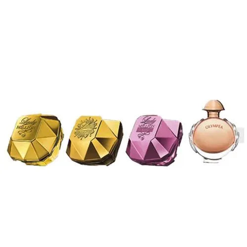 Paco Rabanne Collection EDP For Woman 4Pcs 5ML Mini Set