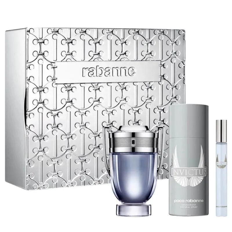 Paco Rabanne Invictus For Men EDT 100ML Set
