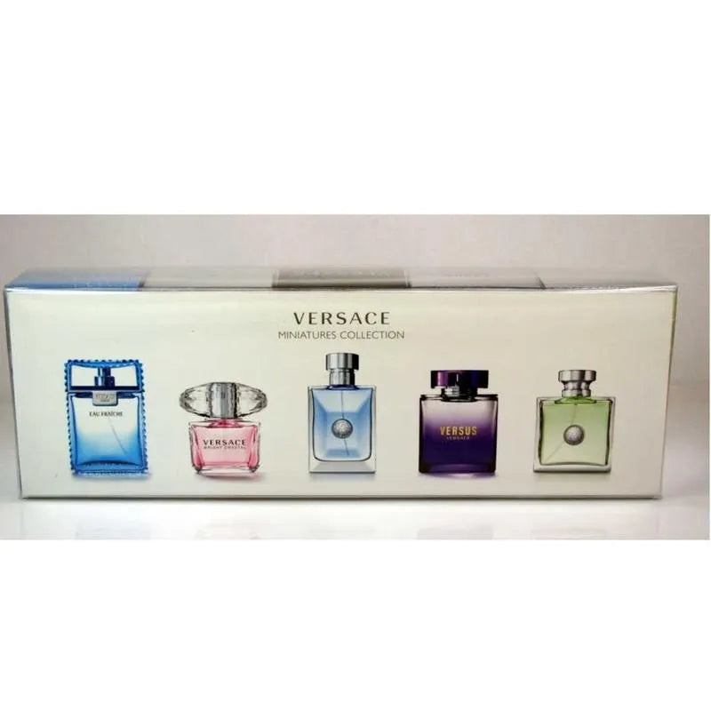Versace Collection For Men and Women 5Pcs 5ML Mini Set