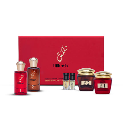 Dilkash Perfumes 50MLX2 Buhoor-2 Oil-2 Set